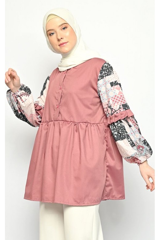 Maleka Blouse Pink